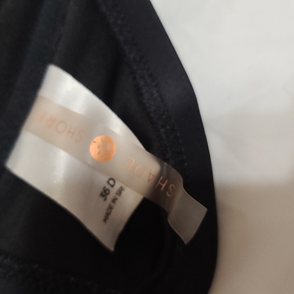 Black Shade & Shore bikini top 36d - Picture 3 of 3